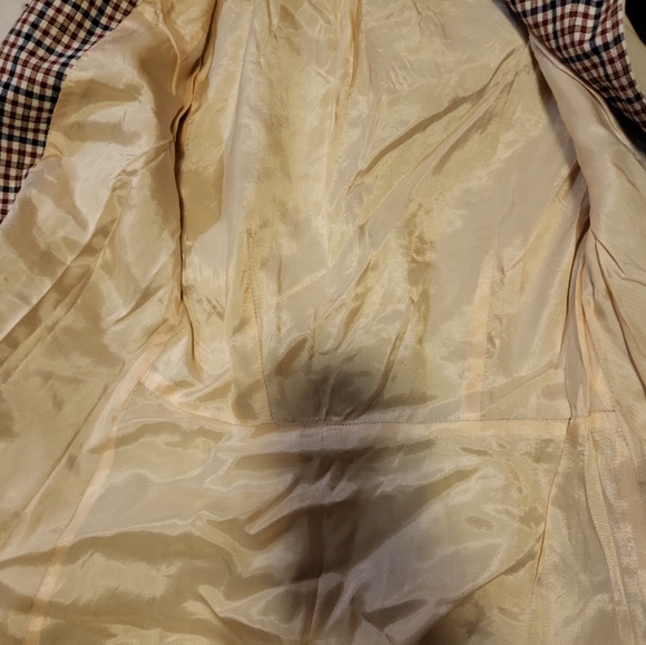 Vintage cotton trench coat Rickis - Picture 4 of 7